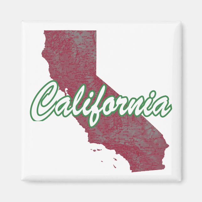Aimant Californie (Devant)