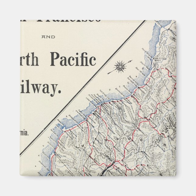 Aimant Californie 2 (Devant)