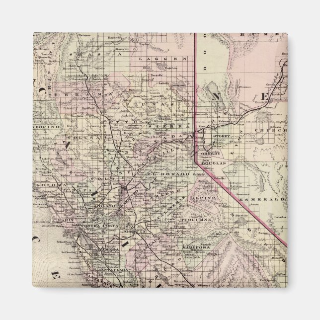 Aimant Californie 7 (Devant)