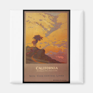 Aimant Californie. Amérique : la terre de vacances