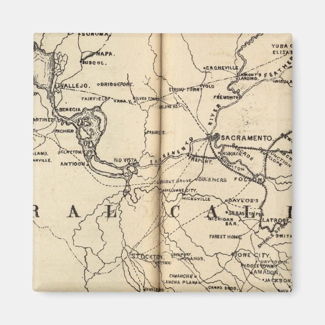 Aimant Californie centrale (Devant)