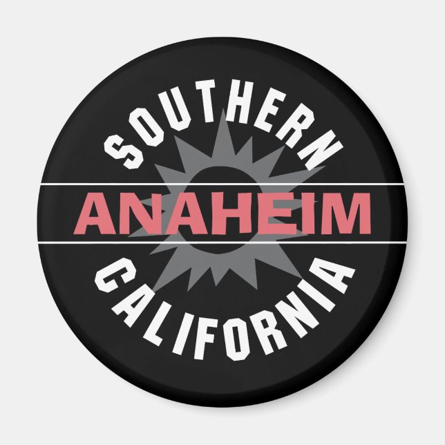 Aimant Californie du Sud - Anaheim (Devant)