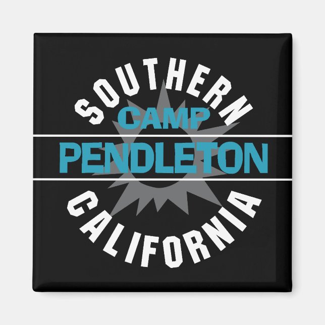 Aimant Californie du Sud - Camp Pendleton (Devant)