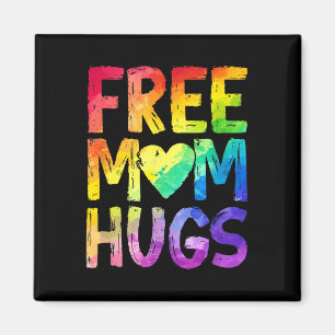 Aimant Câlins Gratuits De Maman Fierté Lgbt Lgbtq Lesbien