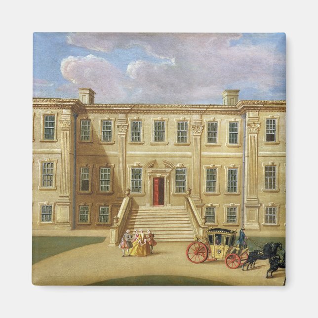 Aimant Calke Hall, Derbyshire, Siège de Sir Henry Harp (Devant)