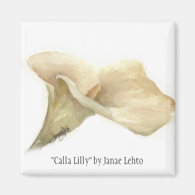 Aimant "Calla Lilly" par Janae Lehto (Devant)