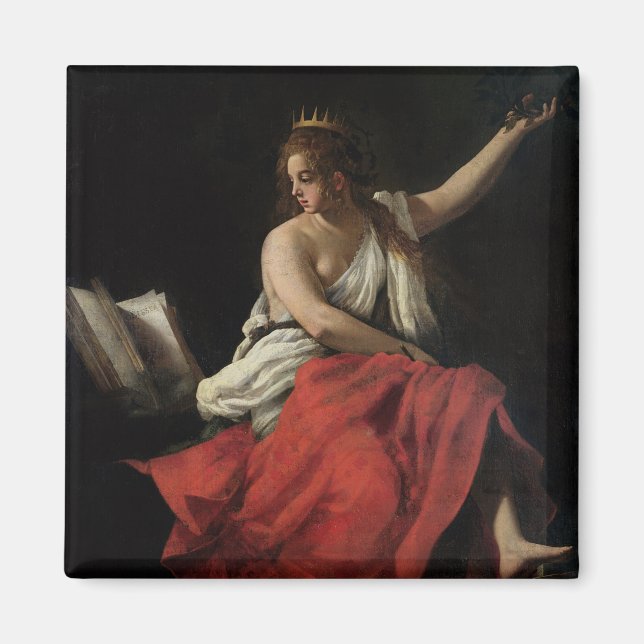 Aimant Calliope, Muse de la poésie épique (Devant)