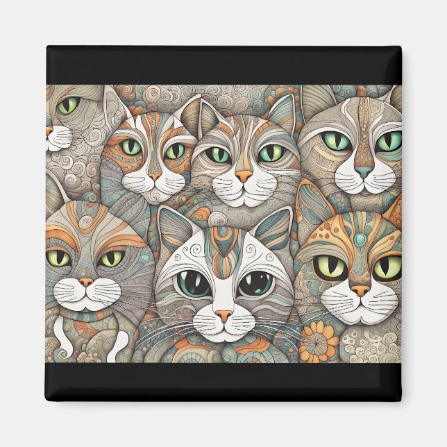 aimant calmant chats (Devant)