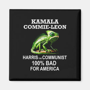 Aimant Camarade Kamala Commie Leon Commieleon Communiste 