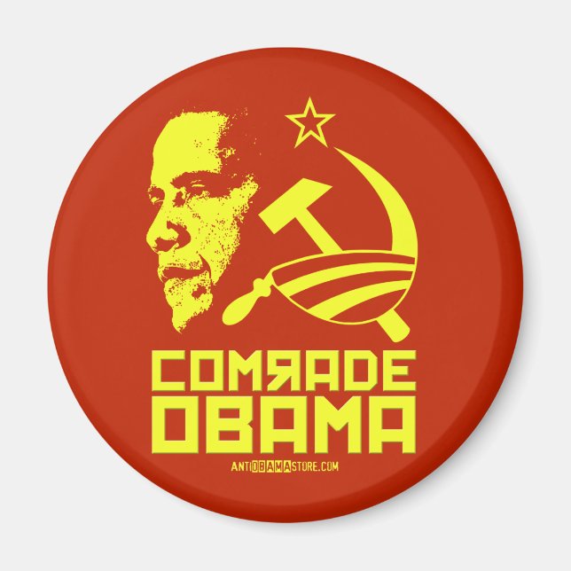 Aimant Camarade Obama (Devant)