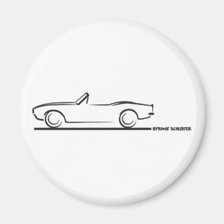 Aimant Camaro convertible BLK 1968
