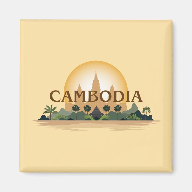 Aimant Cambodge (Devant)
