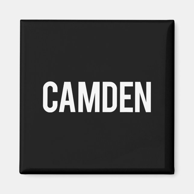 Aimant Camden Cool New Jersey Nj Fan Funny Gift Tee  (Devant)