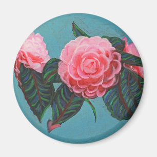 Aimant Camellia Japonica Sky