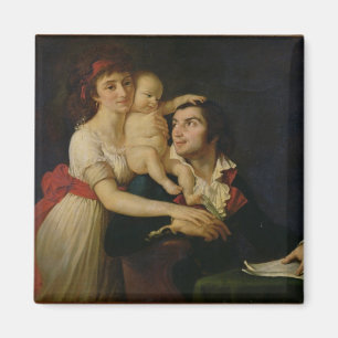 Aimant Camille Desmoulins son épouse Lucile et leur