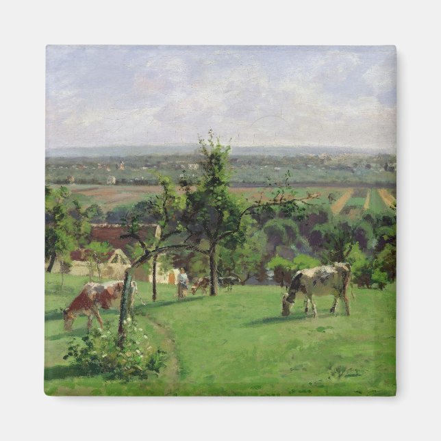 Aimant Camille Pissarro | Coteau de Vesinet, Yvelines, (Devant)