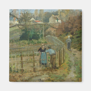 Aimant Camille Pissarro la barrière, 1872 (huile sur l