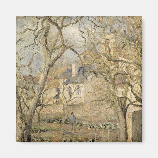 Aimant Camille Pissarro | Le Jardin des Légumes, 1878 (Devant)