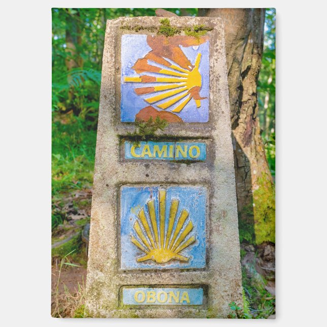 Aimant Camino de Santiago (Recto)