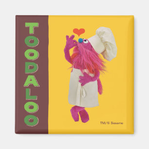 Aimant Camion fourré de Cookie Monster Toodaloo