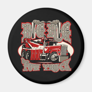 Aimant Camion remorque de dessin