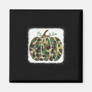 Aimant Camo Branché Imprimer Citrouille mignon Cadeau Aut