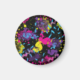 Aimant Camouflage classique : Motif Vintage sans couture