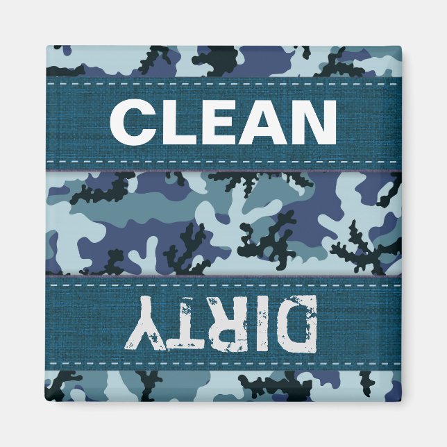 Aimant Camouflage de la marine (Devant)