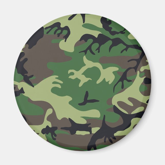 Aimant Camouflage militaire (Devant)