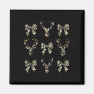 Aimant Camouflage Vieux Camo Bow Camo Coquette Bow Deer H