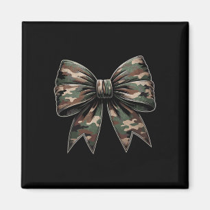Aimant Camouflage Vieux Camo Bow Camo Femmes Coquette Bow