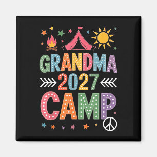Aimant Camp de grand-mère 2027 vacances familiales campin