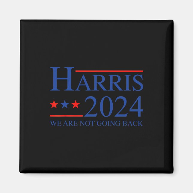 Aimant Campagne électorale Harris 2024 pour la présidence (Devant)