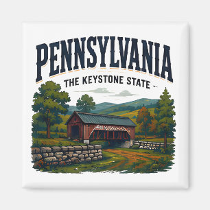 Aimant Campagne historique de Pennsylvanie