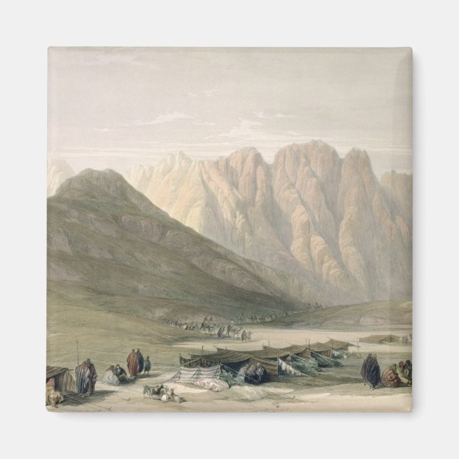 Aimant Campement de l'Aulad-Said, Mont Sinaï, février (Devant)