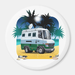 Aimant Camper de dessin