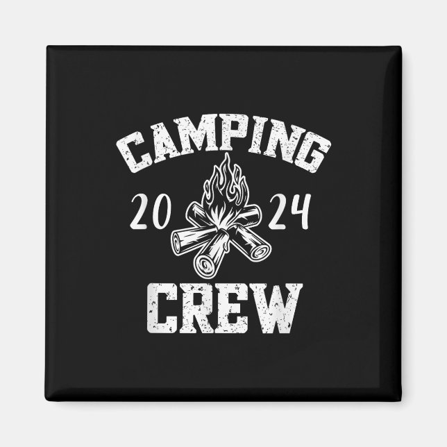 Aimant Camper Road Trip Family Matching Group Camper Cre (Devant)