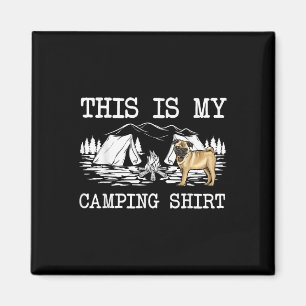 Aimant Camping Carlin Chien Voici Mon Camping