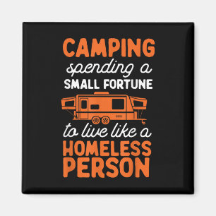 Aimant Camping Pop Up Camper Rv Trailer Small Fortune