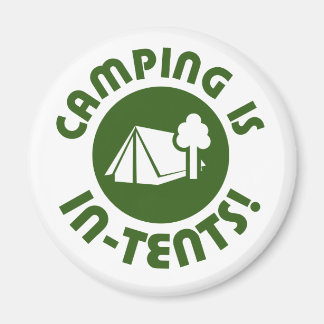 Aimant Camping sous tentes