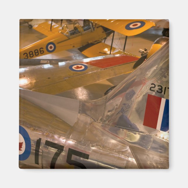 Aimant Canada, Alberta, Calgary : Aero Space Museum (Devant)