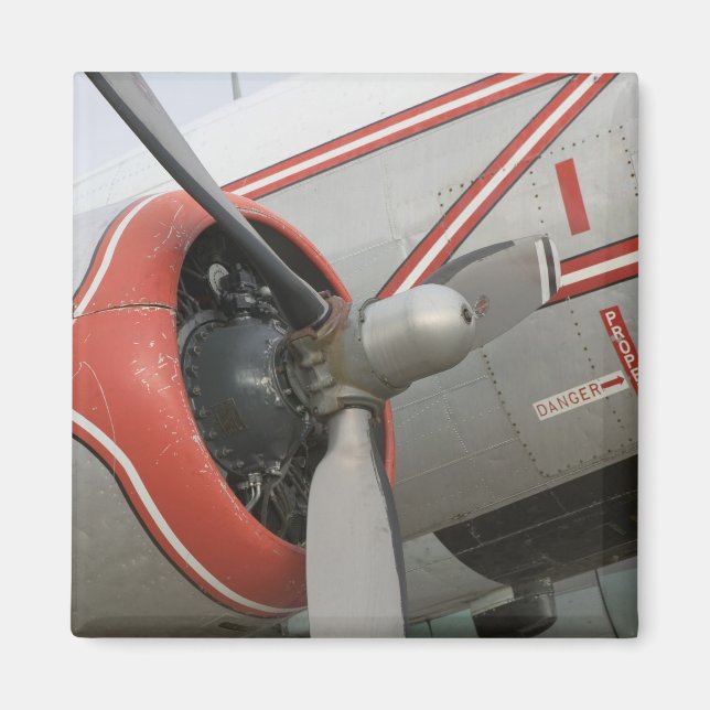 Aimant Canada, Alberta, Edmonton : Alberta Aviation (Devant)