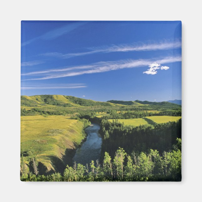 Aimant Canada, Alberta, La rivière Highwood le long de (Devant)