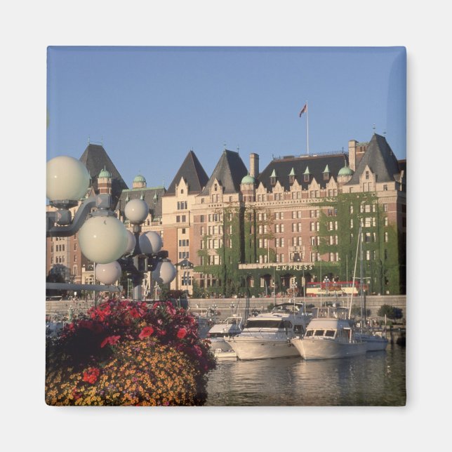 Aimant Canada, Colombie-Britannique, hôtel Empress Victor (Devant)