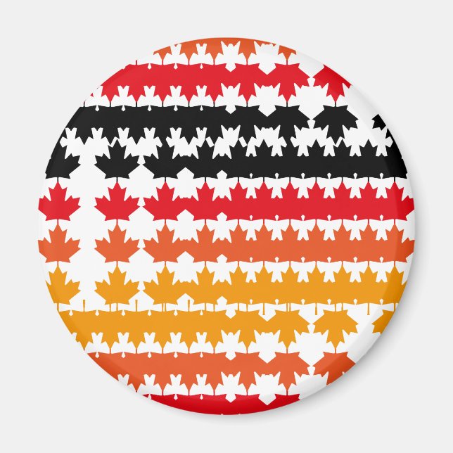 AIMANT CANADA COLORS MAPLE BY MASANSER PIXELAT (Devant)