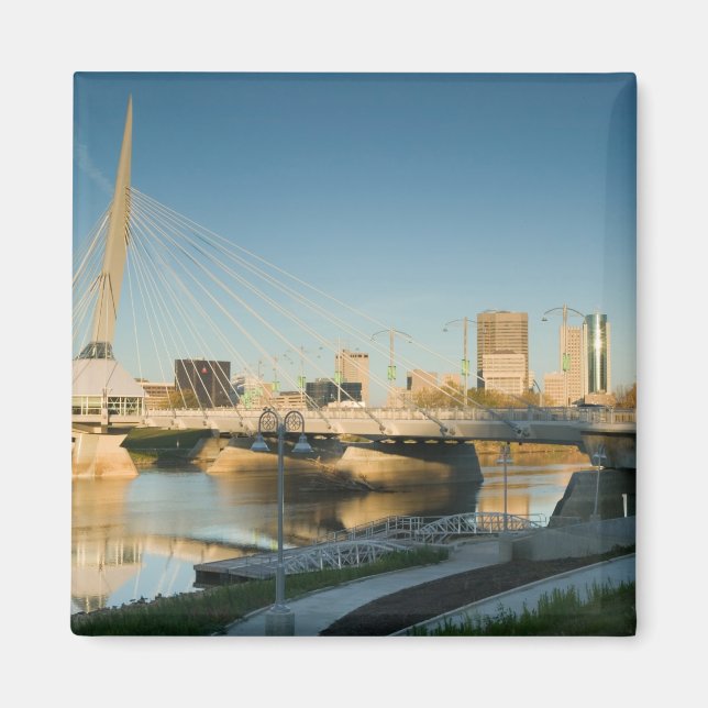 Aimant CANADA, Manitoba, Winnipeg : Esplanade Riel (Devant)