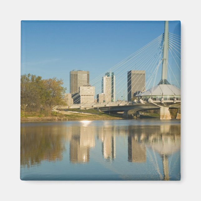 Aimant CANADA, Manitoba, Winnipeg : Esplanade Riel 2 (Devant)