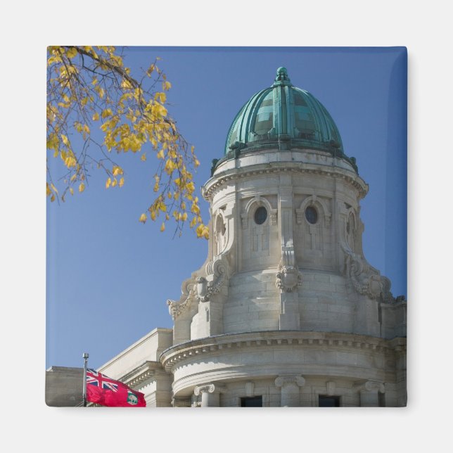 Aimant CANADA, Manitoba, Winnipeg : Les palais de justice (Devant)