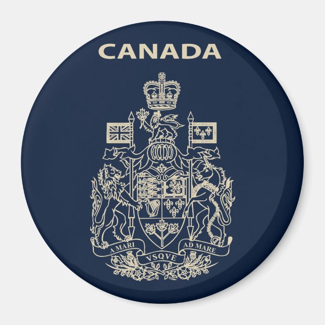 Aimant Canada national emblem (Devant)