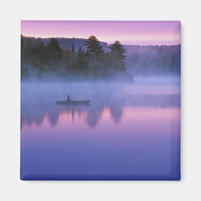 Aimant Canada, Ontario, Parc Algonguin, Canotier sur (Devant)
